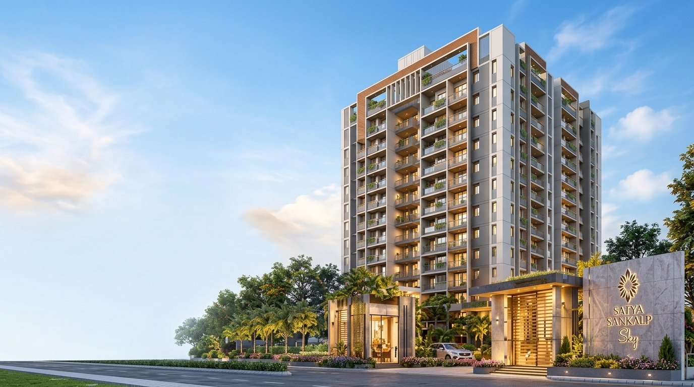 Satya Sankalp Sky Luxury 3 BHK Apartments & Shops